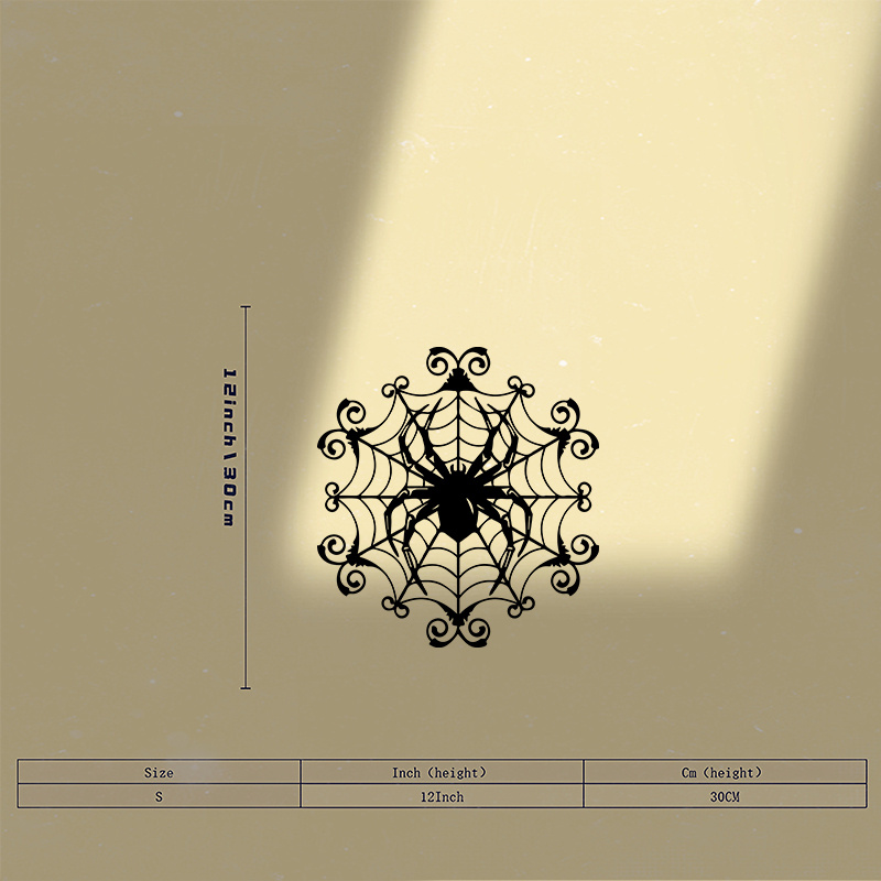 1Vintage Spider Web Metal Wall - Spider Web Halloween Decoration recension och pris