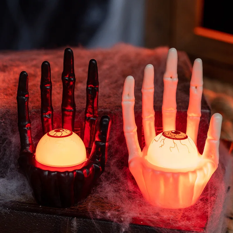 Halloween LED Ghost Hand Night - Halloween Pumpkin Decor Led recension och pris