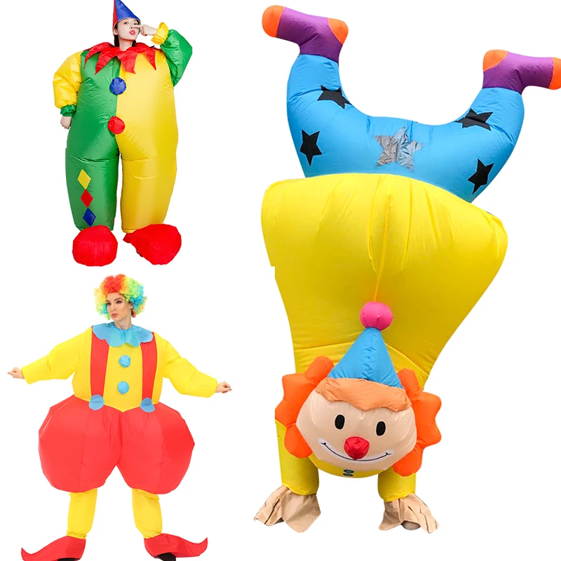 Inflatable Clown Costume for A - Halloween Costume Adult recension och pris