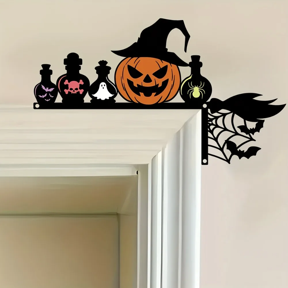 CIFBUY Halloween Door Corner M - Spider Web Halloween Decoration recension och pris