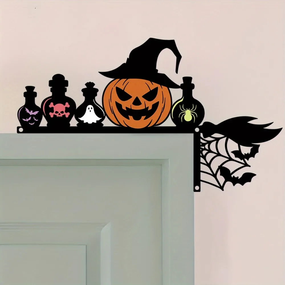 CIFBUY Halloween Door Corner M - Spider Web Halloween Decoration recension och pris