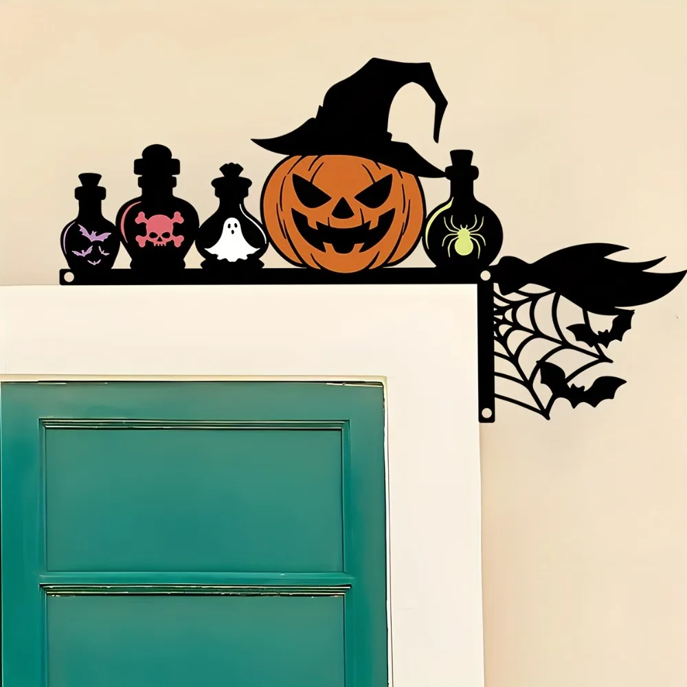 CIFBUY Halloween Door Corner M - Spider Web Halloween Decoration recension och pris