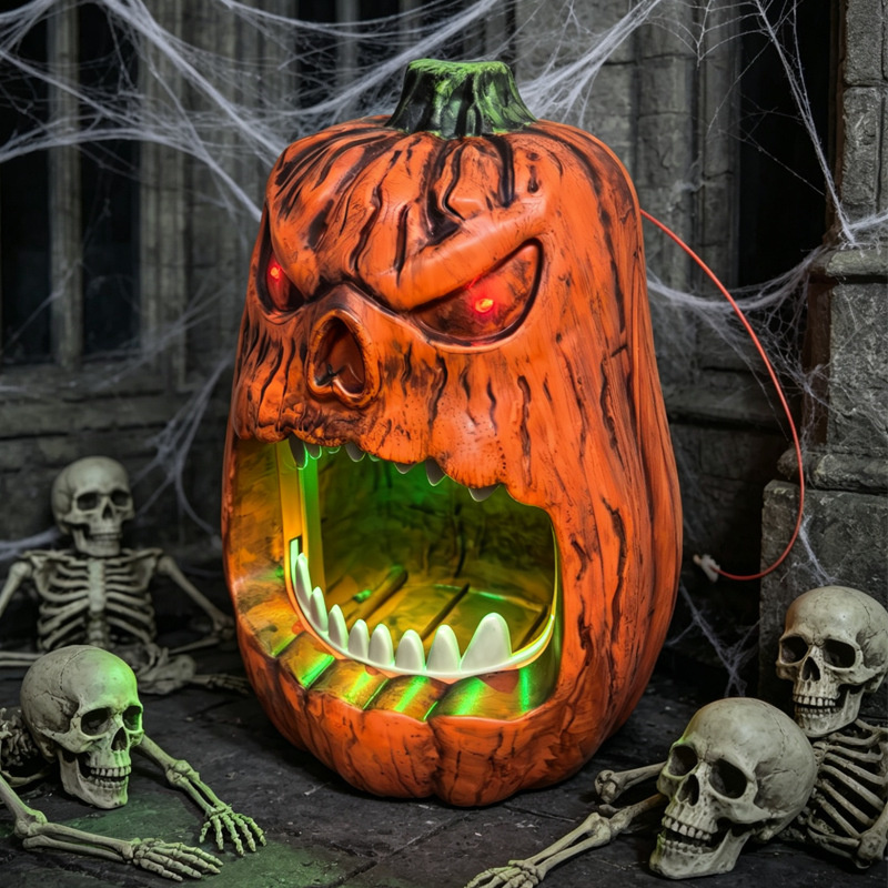 Halloween LED Lighted Pumpkin  - Pumpkin Lantern Halloween recension och pris