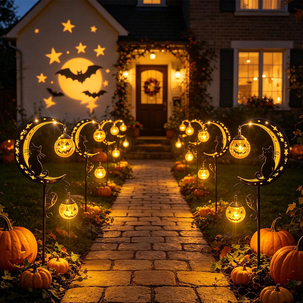 Halloween Outdoor Garden Stake - Pumpkin Lantern Halloween recension och pris