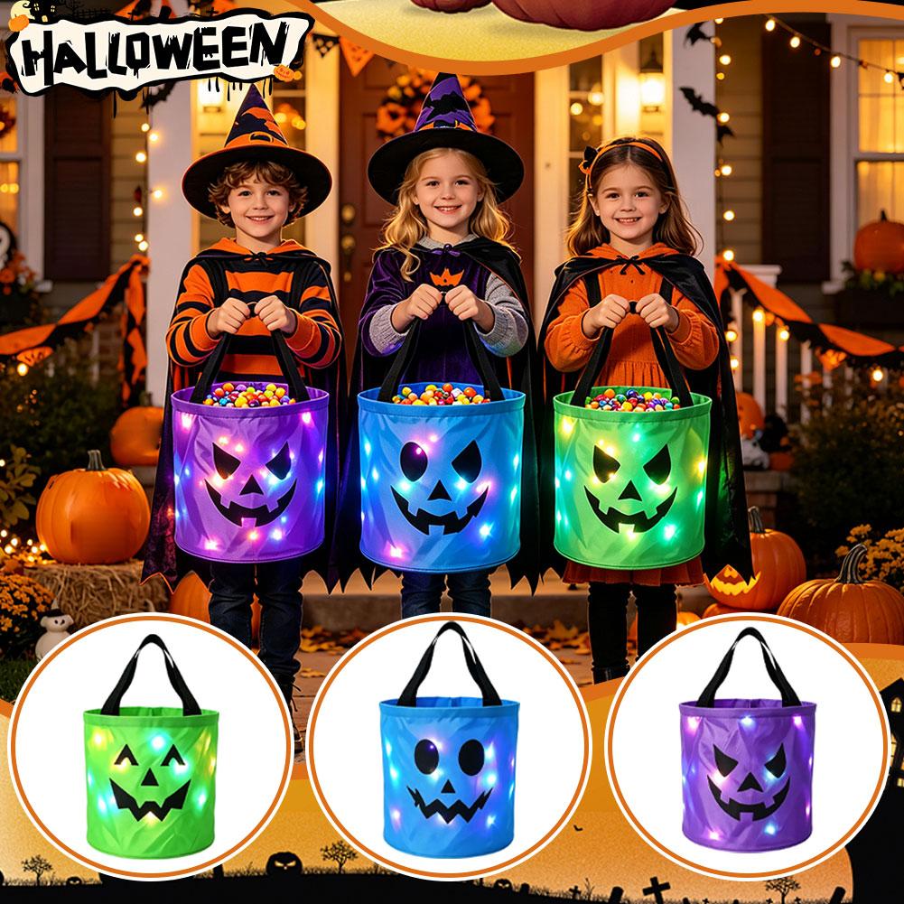 Halloween Trick Or Treating Pa - Halloween Pumpkin Decor Led recension och pris