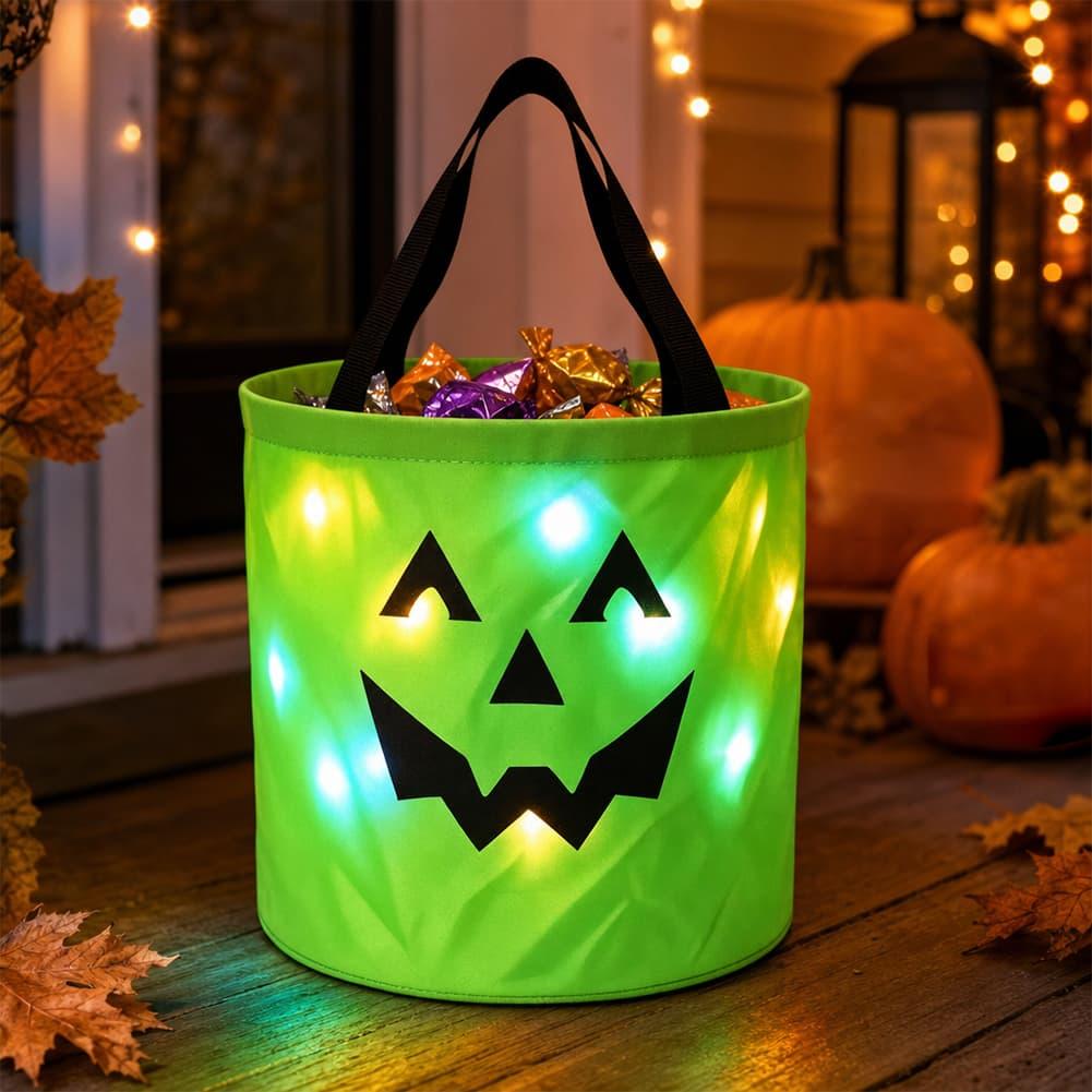 Halloween Trick Or Treating Pa - Halloween Pumpkin Decor Led recension och pris
