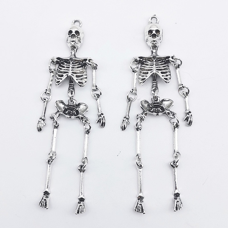 2/5/10PCS Retro Skull Skeleton - Halloween Skeleton Decoration recension och pris