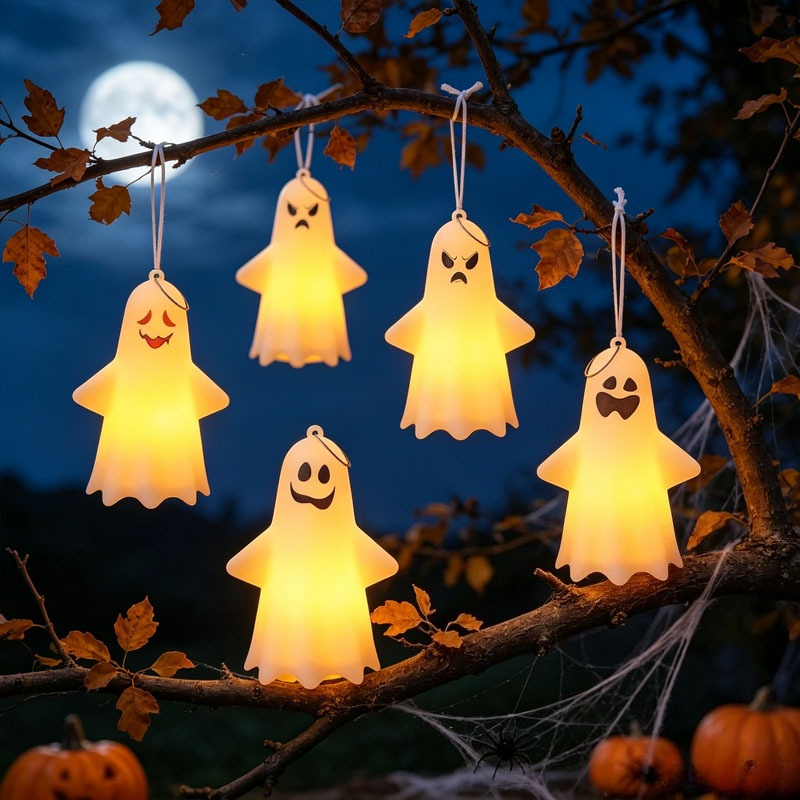 Halloween Ghost Lantern Mini H - Pumpkin Lantern Halloween recension och pris