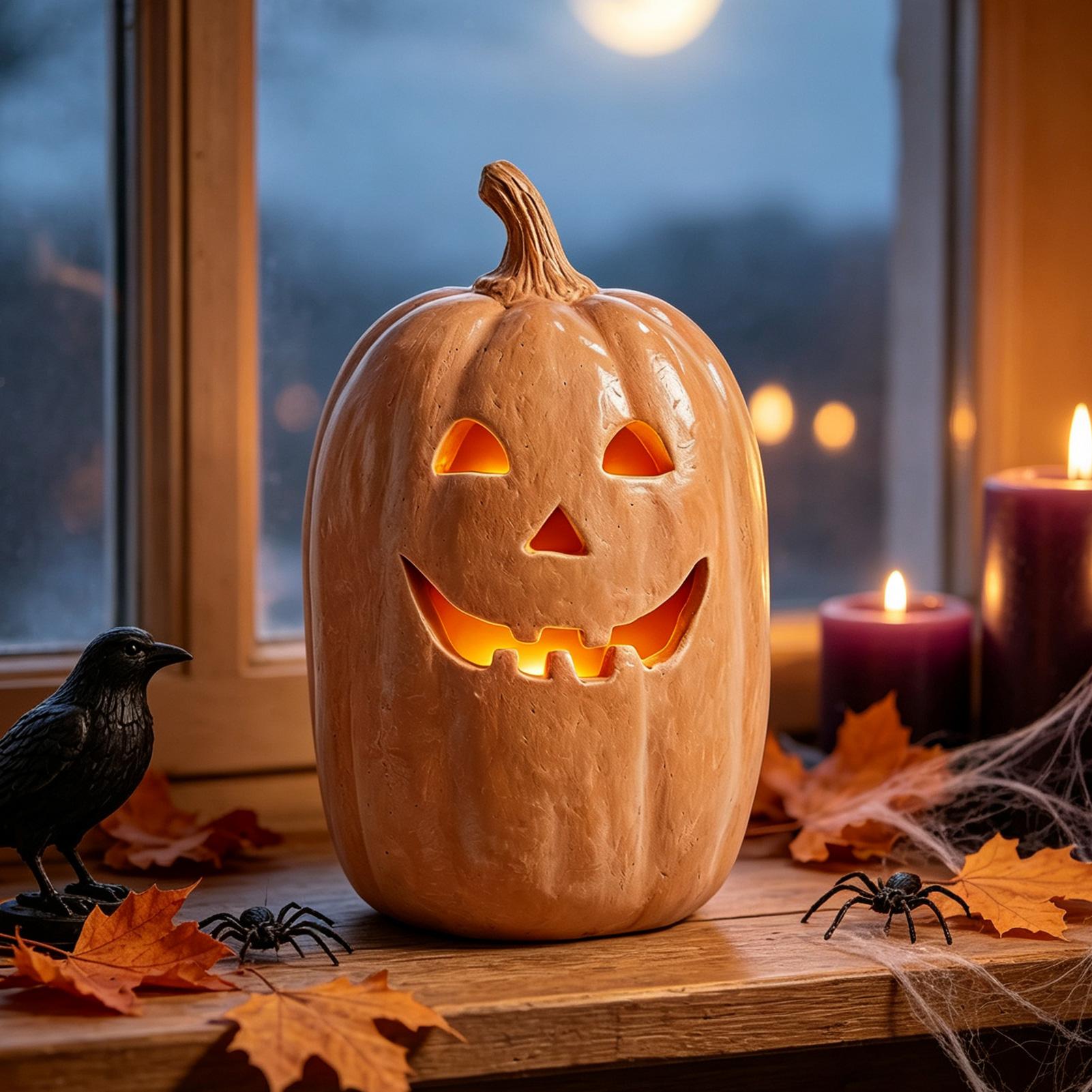 Pumpkin Lanterns Decor Handmad - Pumpkin Lantern Halloween recension och pris