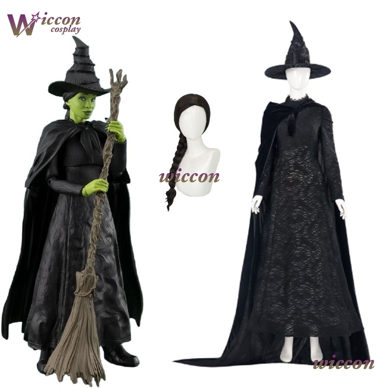 YesoK Movie Wicked Elphaba Cos - Halloween Costume Kids recension och pris
