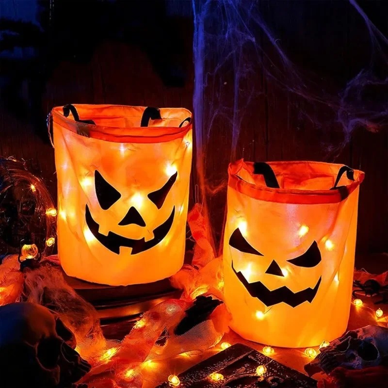 1-10PC LED Halloween Pumpkin B - Halloween Pumpkin Decor Led recension och pris