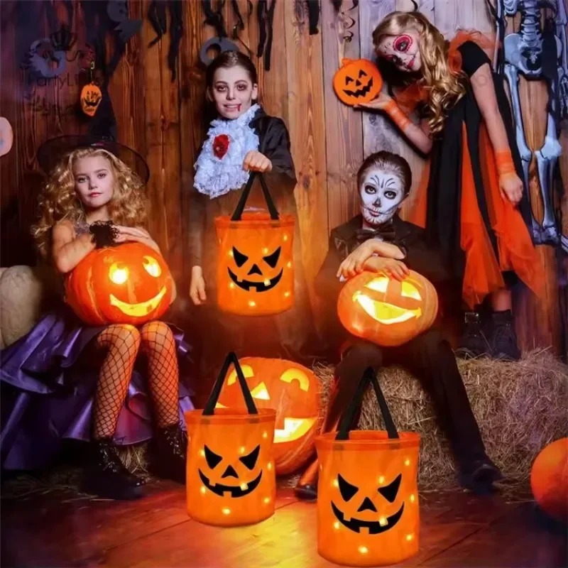 1-10PC LED Halloween Pumpkin B - Halloween Pumpkin Decor Led recension och pris